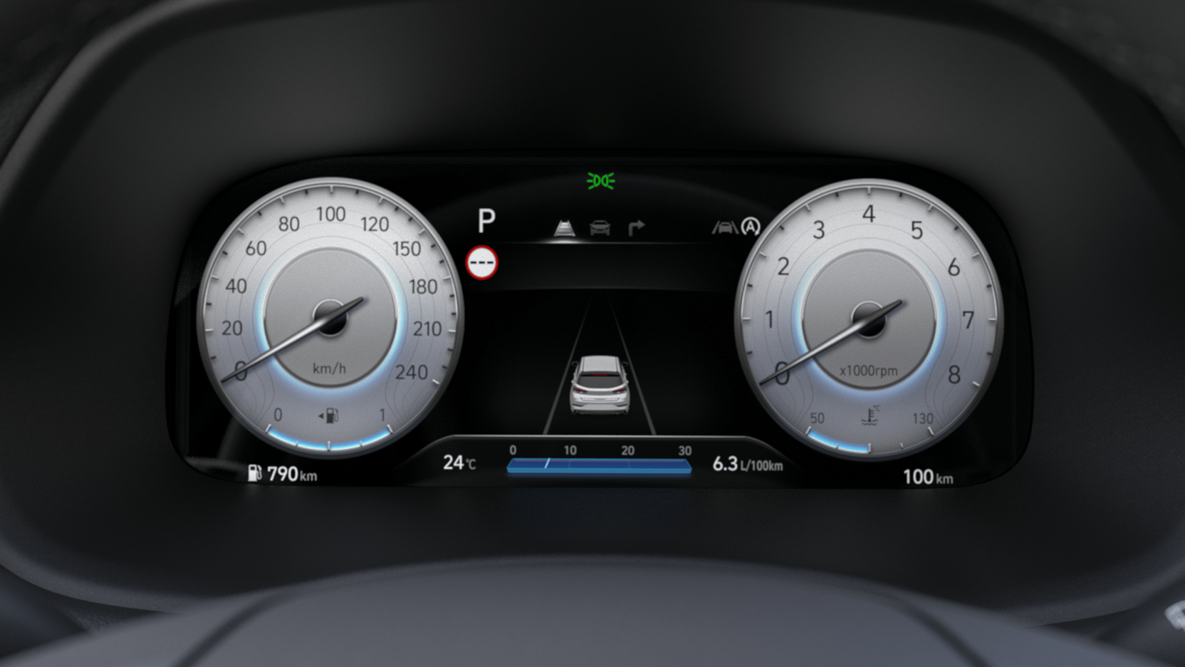 Hyundai I30 Fahranzeige